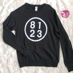 8123 The Maine band merch crewneck sweatshirt